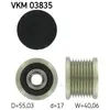 Dynamovrijloop VKM03835 SKF