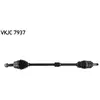 Aandrijfas Opel Vauxhall VKJC7937 SKF