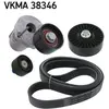 SKF Kit de courroie d'accessoire pour BMW: Série 1 (Ref: VKMA 38346)