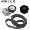 Poly V-riem set VKMA36135 SKF