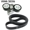 Multiriem set VKMA38306 SKF