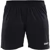 Craft Progress Contrast Short Dames - Zwart / Wit | Maat: L