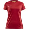 T-shirt femme Craft evolve Rouge XS
