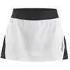Craft Pro Control Tennisrokje Dames - Wit / Zwart | Maat: XL