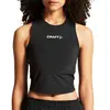 Craft Rush 2.0 Cropped Singlet Dames - Maat M