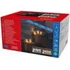 Konstsmide 6232-103EE Lot de 5 cochons en acrylique transparent avec 4...