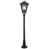 Konstsmide Landelijke tuinlamp Benu 128cm zwart - 436-750