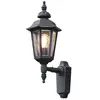 Konstsmide 518-750 Pallas Applique montante extérieure Noir mat