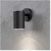 Konstsmide Modena - Wandspot neerw XL 12cm - 230V - GU10 - matzwart