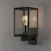 Konstsmide Carpi 7352-750 Applique murale E27 en acier noir/verre véri...