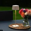 KonstSmide Oplaadbare tafellamp Capri zand bruin - 7814-330