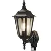Konstsmide Firenze - Wandlamp opwaarts 48cm - 230V - E27 bwm - matzwart