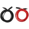 SURENHAP 1 paire Rallonge de câble solaire 4mm² connecteur MC4 pour sy...