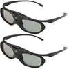 SURENHAP lunettes de projecteur 3D 2 pièces 144Hz 3D lunettes à obturateur actif DLP LinK lentille LCD lunettes 3D son lecteur