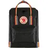 Filofax Fjallraven Kanken Rainbow Rugzak 16 liter - Black-Rainbow Pattern