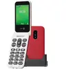 Mobile Doro Leva 22s 4g Rouge Sénior