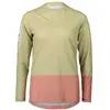 POC Maillot W's MTB Pure LS Femme, Vert préhnite/sel gemme, S