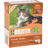 Bozita Tetra Bouchées en gelée 6 x 370 g pour chat - Sterilised poulet, boeuf