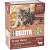 Bozita Tetra Bouchées en gelée 6 x 370 g pour chat - Sterilised cerf
