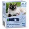 6x370g Bozita Bouchées en sauce renne - Pâtée pour chat
