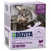 6x370g Bozita Bouchées en gelée dinde - Pâtée pour chat