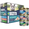 12x85g Bozita Mousse Mixed Ocean nourriture pour chats humide