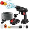 Nettoyeur Haute Pression sans Fil, Max. 30 bar/435 PSI, avec 2 x 21V 1...