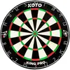 KOTO Pro Edition Dartbord, Sisal Kork Dartboard, Toernooi Dartbord met...