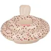 Swim Essentials Bouée bébé Léopard vieux rose