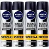 Nivea MEN Invisible for Black & White 48 H Deo Spray - Voordeelverpakk...