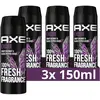 AXE Excite Deo Spray / Body Spray - Voordeelverpakking 3 x 150 ml