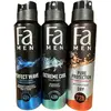 FA MEN - Deo Spray Mix - Perfect Wave / Extreme Cool / Guarana