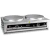 Professionele Crepe Maker 2 Platen | Combisteel | 7491.0045 | Horeca
