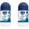 Sanex Deo Roller - Men Active Control 2 x 50 ml