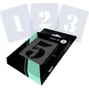 Set de pochoirs 7 cm - Chiffres et caractères spéciaux n°2 - Qbix