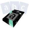 QBIX Lettersjablonen Set - 11,8 x 14cm - Complete Alfabet Klein - Lett...