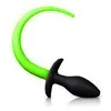 Shots - Ouch! Puppy Staart Plug neon green/black