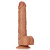 RealRock by Shots Straight Realistic Dildo with Balls and Suction Cup - 10 / 25,5 cm