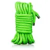 Shots - Ouch! Rope - 5m/16 Strings - Glow in the Dark - Neon Green