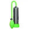 Ouch! Classic Penis Pump - Glow in the Dark - Neon Green