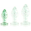 Shots - Ouch! Glazen Butt Plug - Klein clear