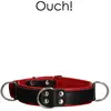 Shots Ouch ! Harnesses - Deluxe Bondage Collar One Size - Red