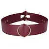 Merkloos / Sans marque Shots - Ouch! Heupriem met Bondage Ringen - L/XL burgundy L/XL