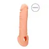 REALROCKShots - RealRock Penis Sleeve 8" / 20 cm - Flesh