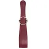 Shots - Ouch! Belt Flogger burgundy
