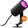 Philips Hue Lily White and Color Lot de 5