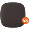 Jalo Kupu Détecteur de Fumée Gris Anthracite (10 ans) Lot de 4