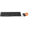 Logitech MK270 Clavier et Souris Sans Fil AZERTY Lot de 3