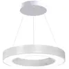 SILAMP Kit Plafonnier led Blanc Rond 36W 50cm avec Kit de Suspension -