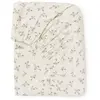 Babyshower Drap housse Olive Bloom (60 x 120 cm)